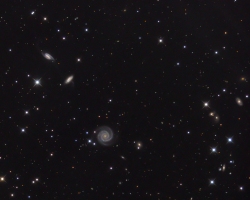 NGC 2857 (Arp 1)  +  Arp 285