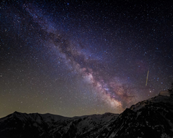 Eta Aquarids & Milky Way