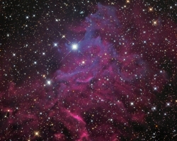 IC405 - Flaming Star Nebula