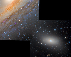 Stellar Bridge : M110 to M31