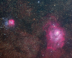 M8 & M20 - Lagoon & Trifida Nebula