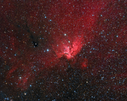 NGC7380 The Wizard Nebula - Widefield
