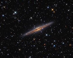 NGC891 - Edge-On Spiral Galaxy