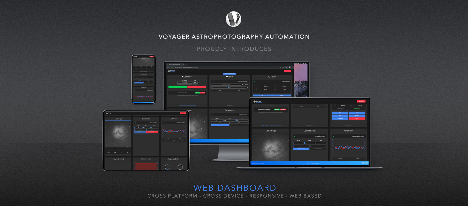 Voyager Dashobard Mockup